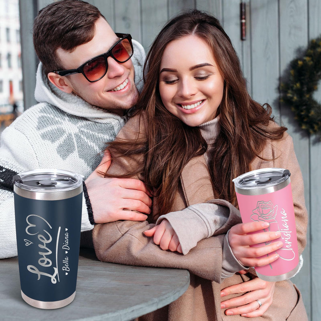 20 Oz Custom Tumbler with Lid E187