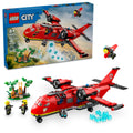 Fire Rescue Plane Toy with 3 Minifigures F18553