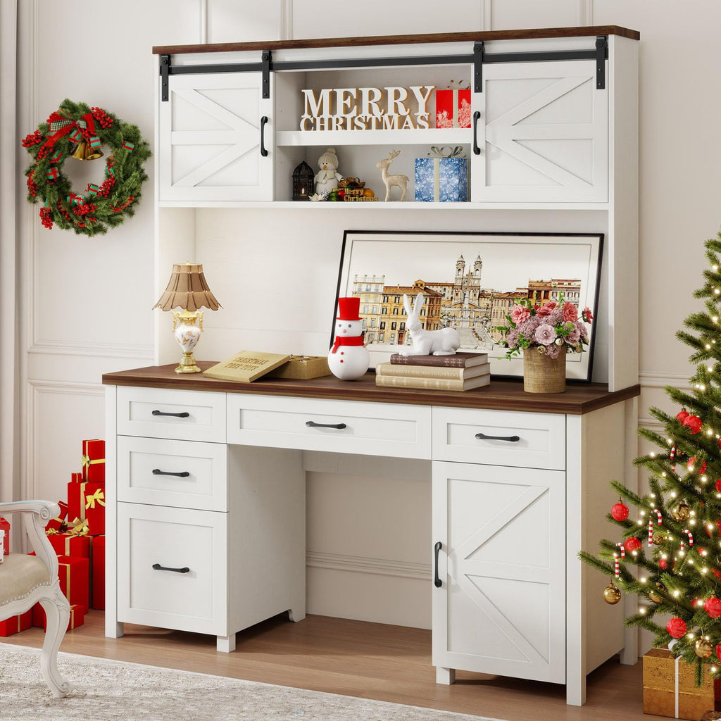 67" Executive Desk with File Drawer V75589