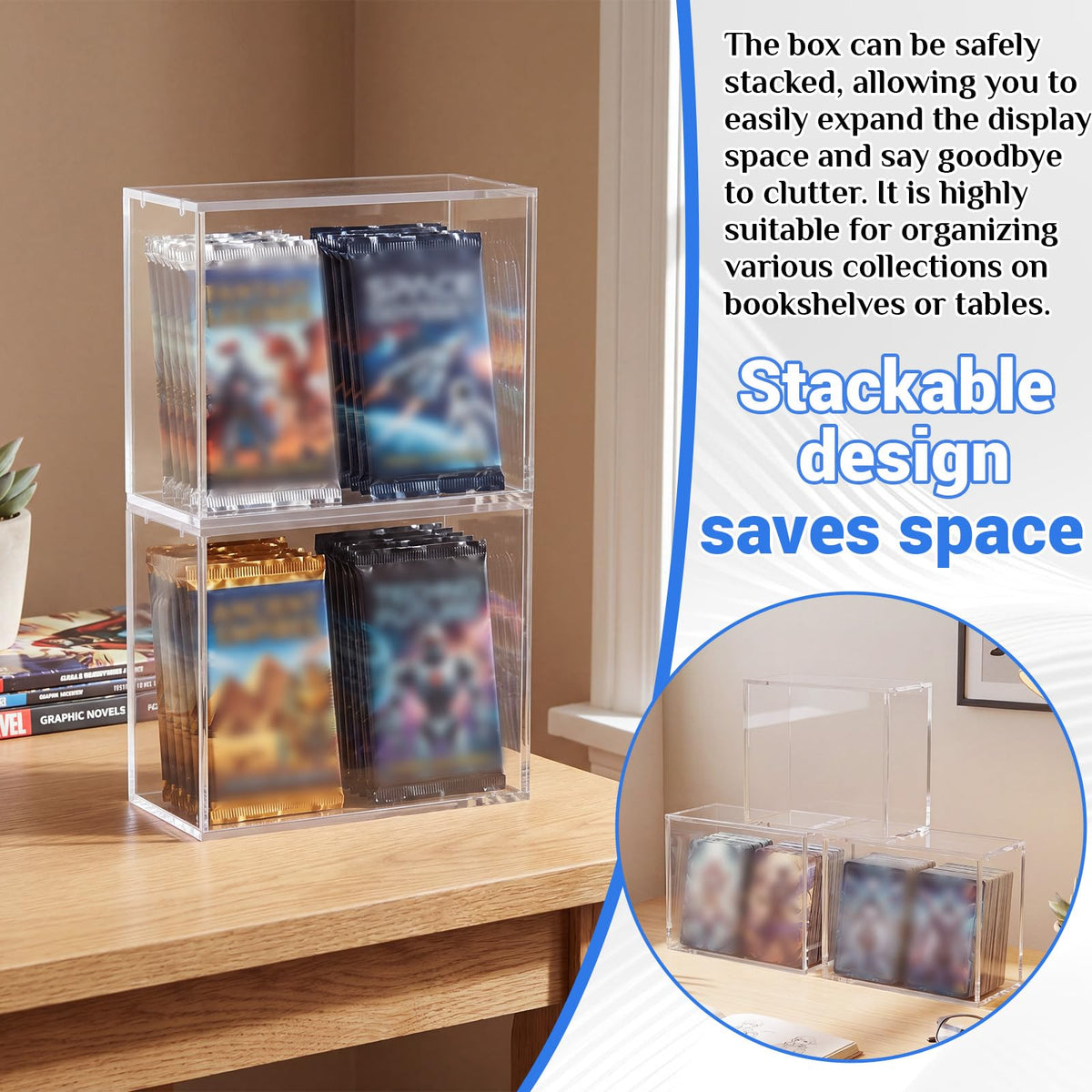 3 Pack 5mm Acrylic Cases B521
