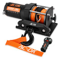 2500 lb 12V Electric Winch Kit with Synthetic Rope L228