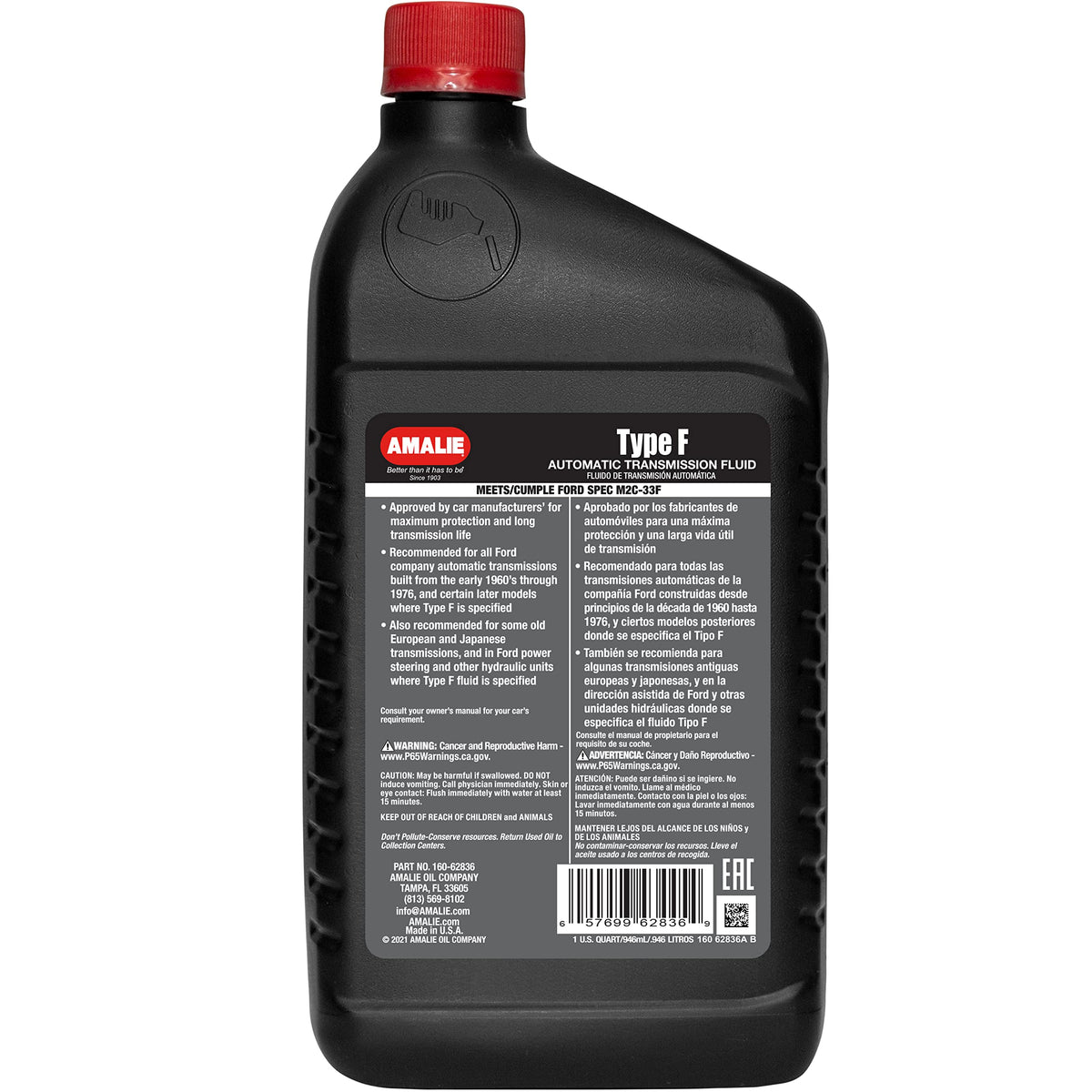 Ford Type F Automatic Transmission Fluid 1 Quart Bottle Pack of 12 G311
