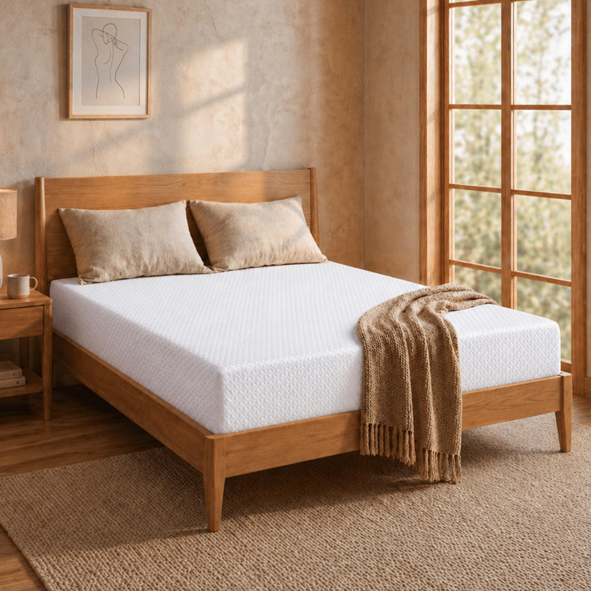 Twin Size 5 Inch Memory Foam Mattress M7764