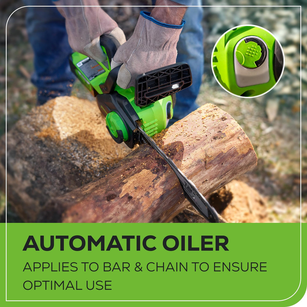 24V 12 in Cordless Electric Chainsaw B9343