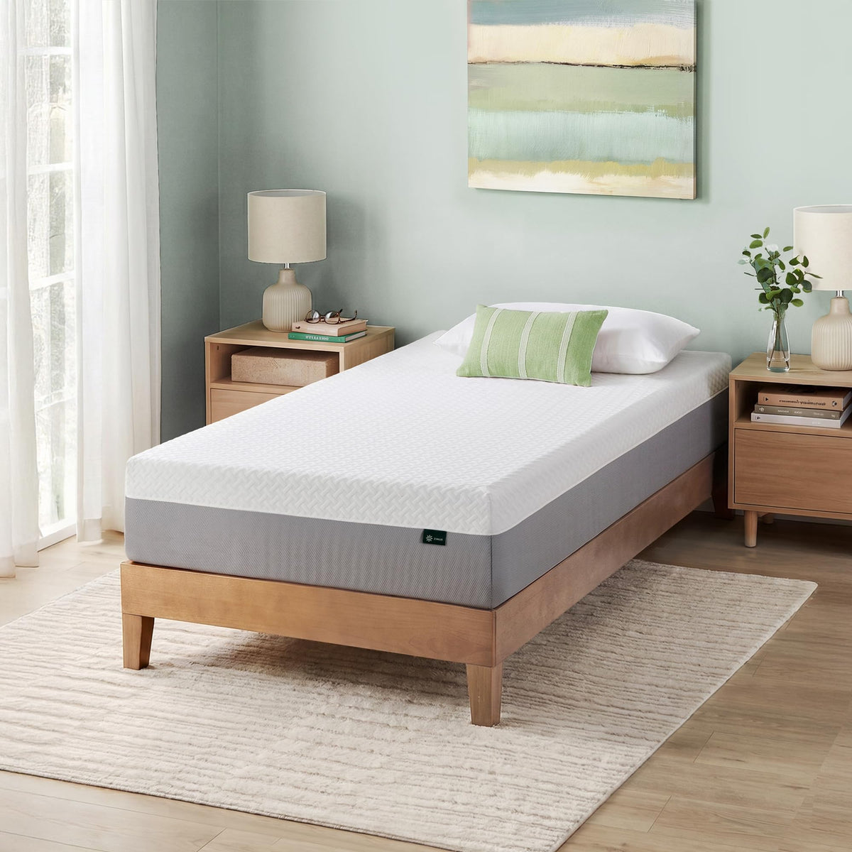 10 Inch Twin Memory Foam Mattress J4784
