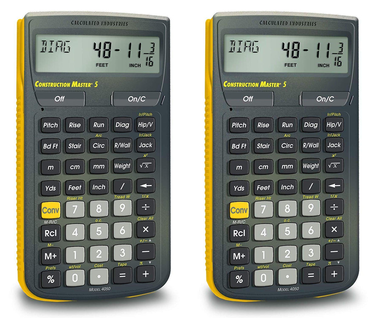 Construction Calculator Pack of 2 O8642