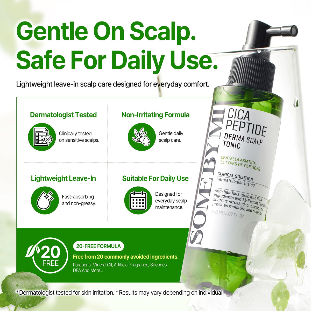 Cica Peptide Scalp Tonic 5.07 fl oz O6914
