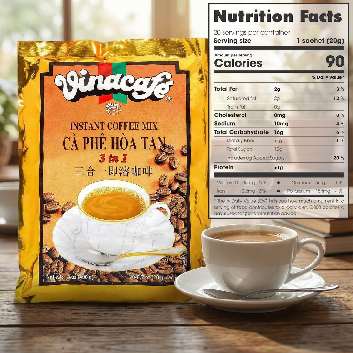 Instant Coffee Mix 3 in 1 T853