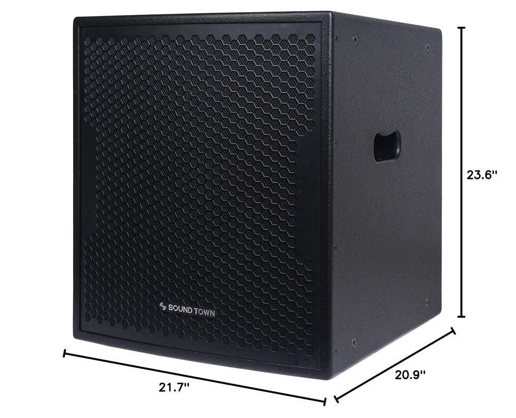 1600W 18" Powered Subwoofer with DSP U22424