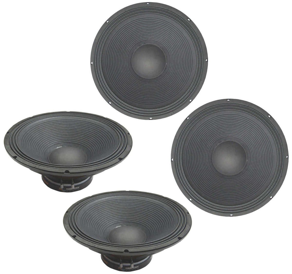 18" 1600W 16 Ohm Subwoofer 4 Pack D22057