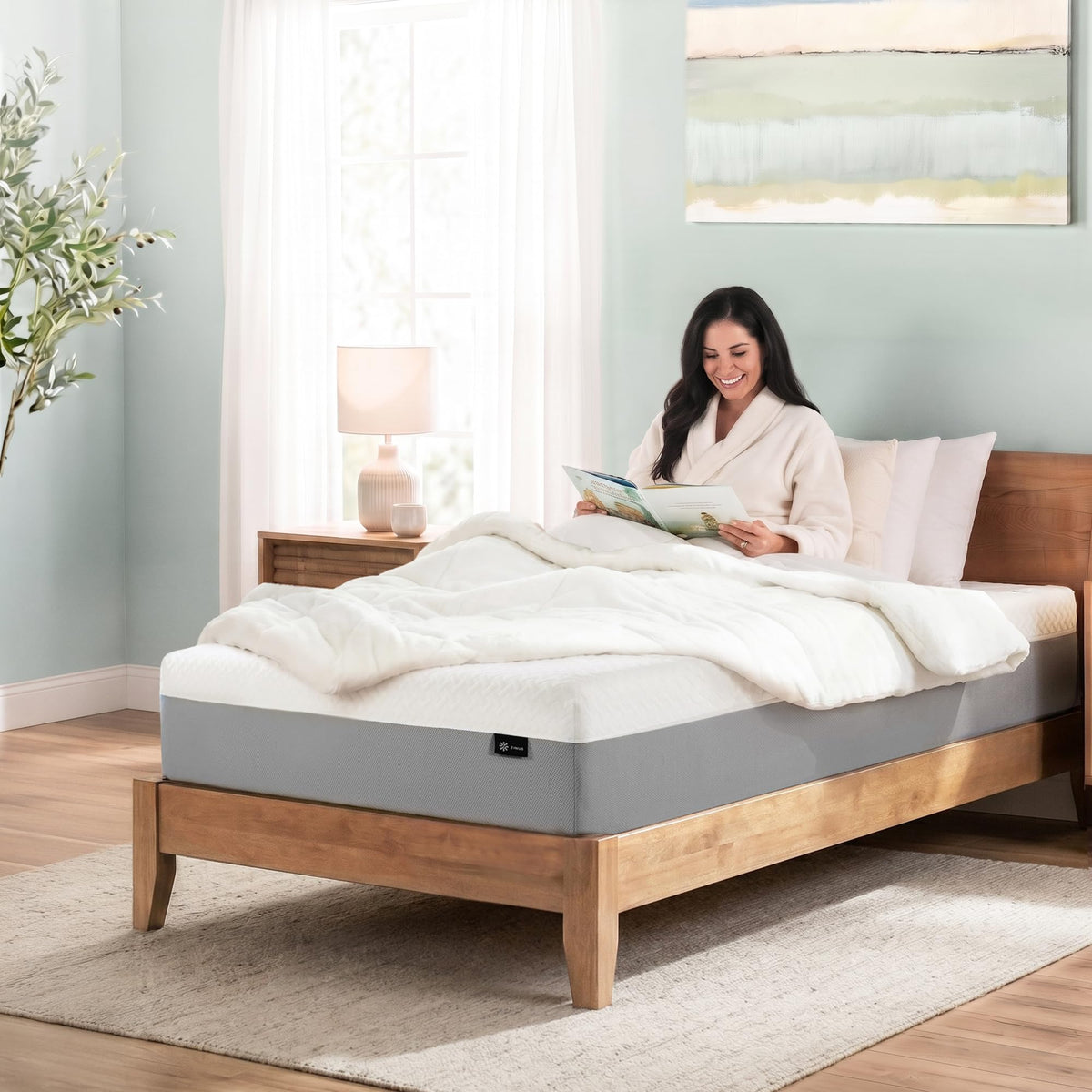 10 Inch Twin Memory Foam Mattress J4784
