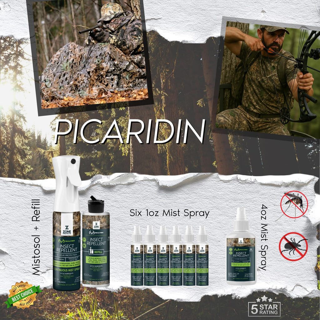 Picaridin Insect Repellent 10oz + 8oz + 6 x 1oz + 4oz A4030