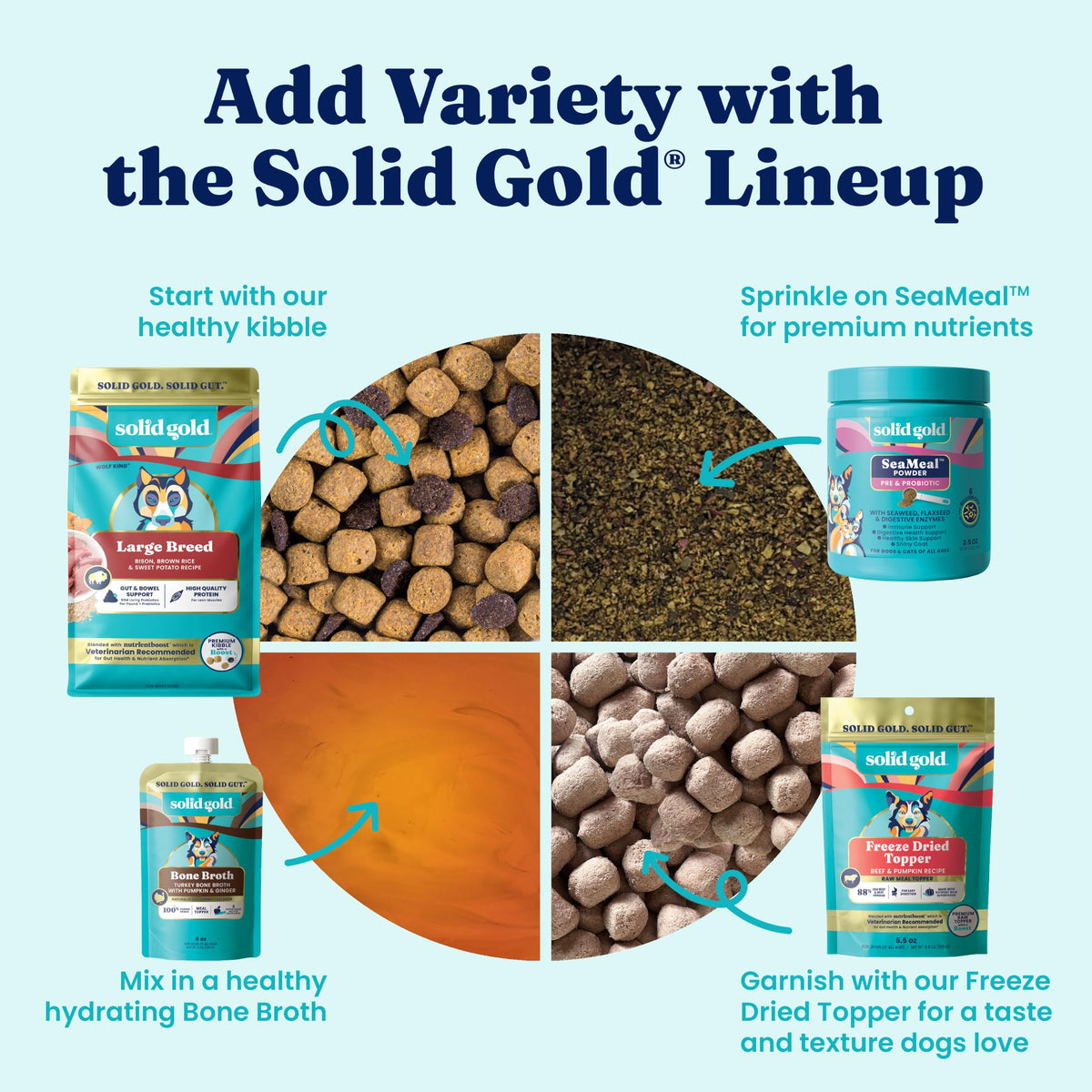 Solid Gold Bison Dry Dog Food 22LB G523