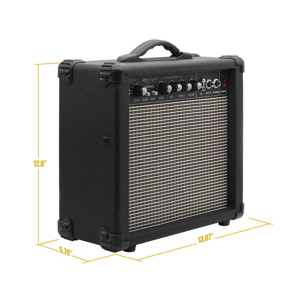 20W Electric Guitar Amplifier with Clean and Distortion Channel X8888