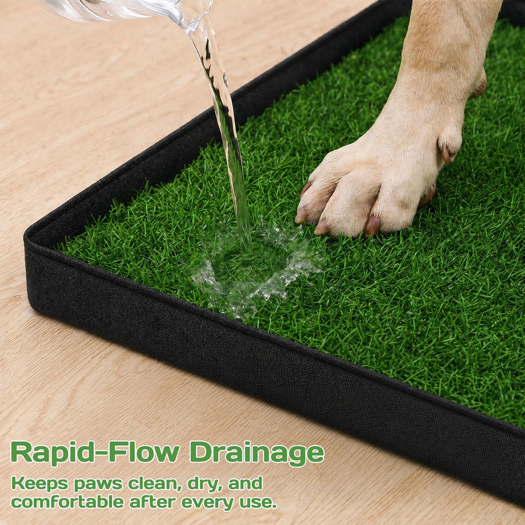 Dog Grass Pad with Tray D53839